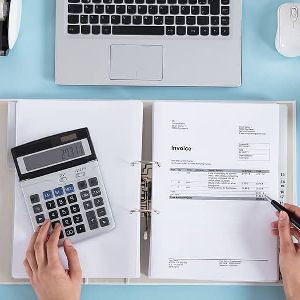 service tax accounting