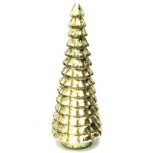 Gold Glass Christmas Tree