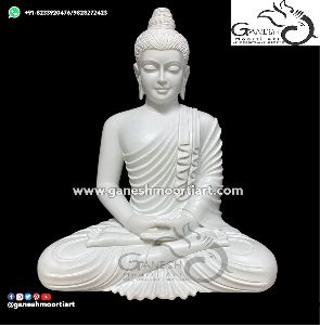 Buy Buddha statue for home Decor in white marble