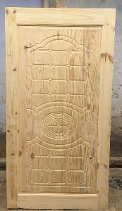 Pine wood solid doors