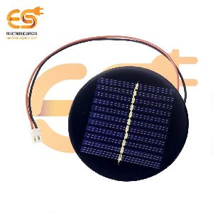 80mm diameter 6v 80mah circle shape polycrystalline mini epoxy solar panels