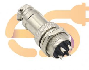GX16 4 pin 5A Male and Female metal aviation connector