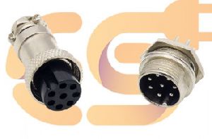 GX16 8 pin 5A Male and Female metal aviation connector