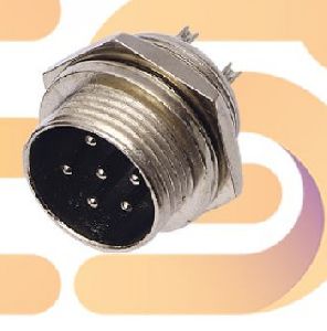 GX16 Male 6 pin 5A metal aviation connector