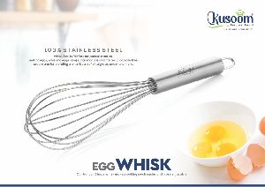 Kusoom Stainless Steel Egg Whisk