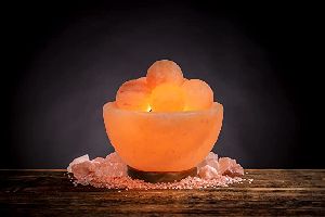 Fire Bowl Himalayan Salt Lamp