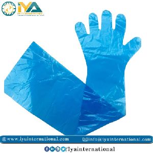 Full Length Veterinary Gloves, Long LDPE Gloves