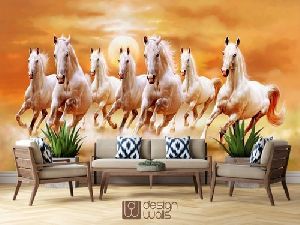 3D Horses wallpaper