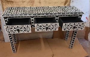 Fish Scales Beauty Bone Inlay Console Table/ Sideboard