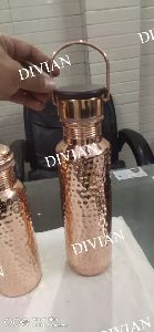 Stygian Hammered Pure Copper Bottle