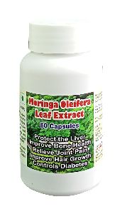 Moringa Oleifera Leaf Extract Capsule - 60 Capsules