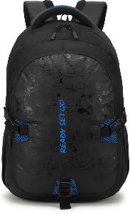 Travel Point 40 L Black and Blue Laptop Backpack
