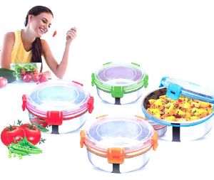 Glitz Stainless Steel Food Container