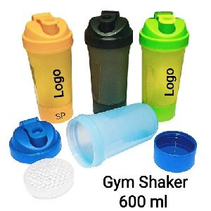 Plastic Shaker Bottle with Cup