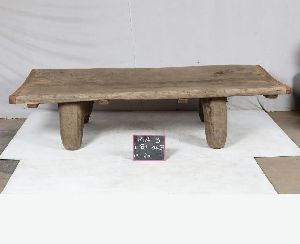 87x37x20 Inch Naga Wooden Bench