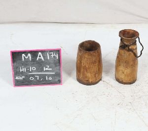 Wooden Antique Decorative Pot