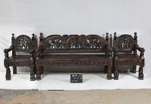 Wooden Antique Sofa Set