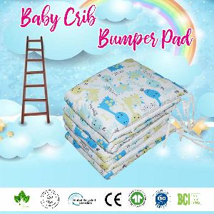 Baby Bed Bumper | Crib Bumper | Bed Rail for Padded Protection on Sides