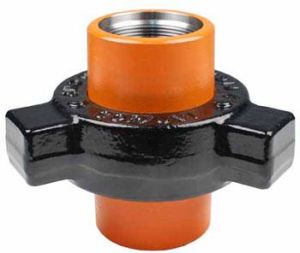 Round Sodalite Stone Polished Hammer Union, For Pipe Fitting, Technics : Machine Made