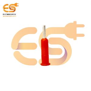 2mm 5A Red color Male plug banana connector
