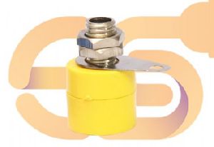 4mm 5A Yellow color Female socket banana connector