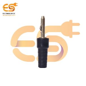 MX2775 4mm 15A Black color Male plug banana connector