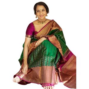 1280 Jacquard Silk Saree