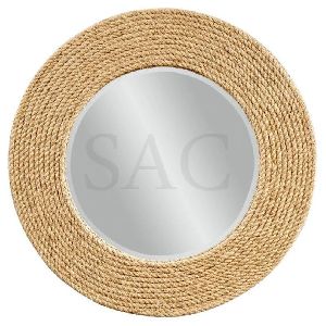 Round Rope Wall Mirror
