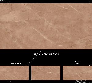 600x1200mm Regal Acro Brown Finish Ceramic Tiles
