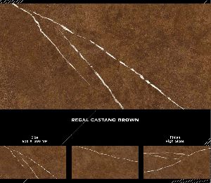 600x1200mm Regal Castano Brown Finish Ceramic Tiles
