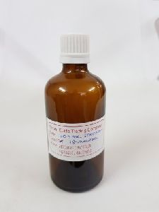 amber glass bottle