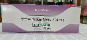 Thyrowex 25 Mcg Tablets