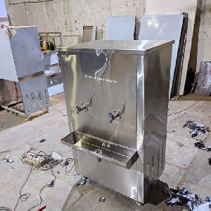 Stainless Steel 2 Tap Water Cooler