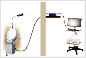 automatic cleaning uroflowmetry system