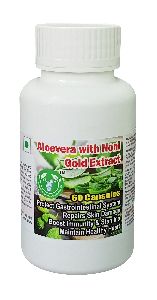 Aloevera With Noni Gold Extract Capsule - 60 Capsules