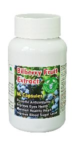 Bilberry Fruit Extract Capsule - 60 Capsules