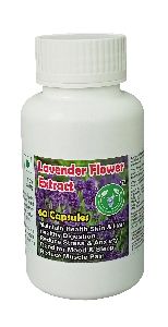 Lavender Flower Extract Capsule - 60 Capsules