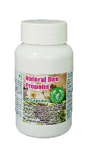 Natural Bee Propolis Capsule - 60 Capsules