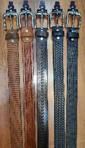 35 mm leather belt