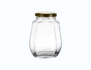 250ml Octagonal Glass Jars