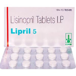 Lispro Lisinopril Tablets, for Hypertension, Packaging Size : 10x3x10 ...