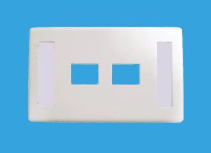 2x1 Port US Faceplate