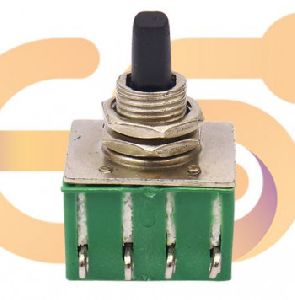 5A 8 pin DPDT Green color small toggle switch