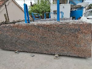 Wave Red Granite Slab