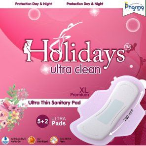 holidays ultra thin sanitary pad