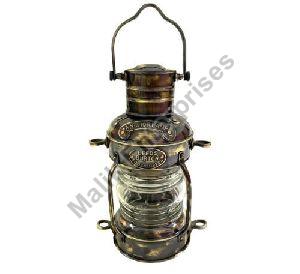 Brass & Copper Anchor Oil Lamp Nautical Maritime Ship Lantern Boat Light at  best price in Dehradun