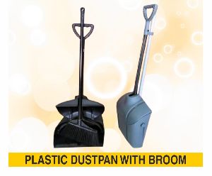 Plastic Dustpan With Broom