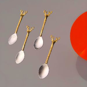 Deer 4 Pieces Spoon Set