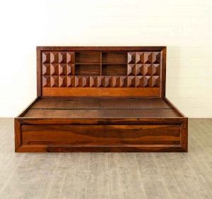 Solid Wood King Box Bed