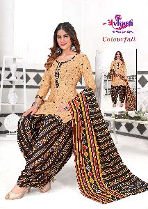 4005 Colorful Patiala Salwar Suit